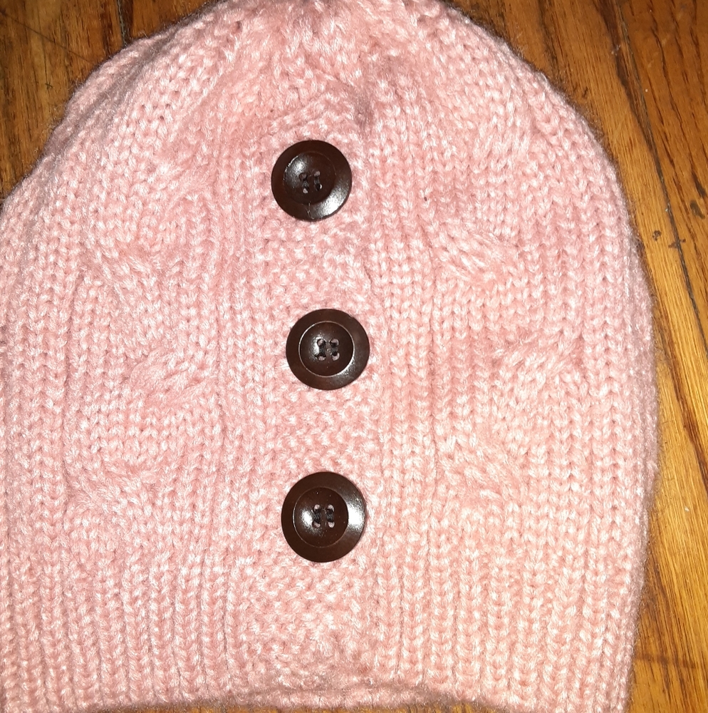 Pink beanie